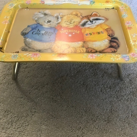 Vintage Other Vintage 981 Hallmark Childrens Tv Tray Poshmark
